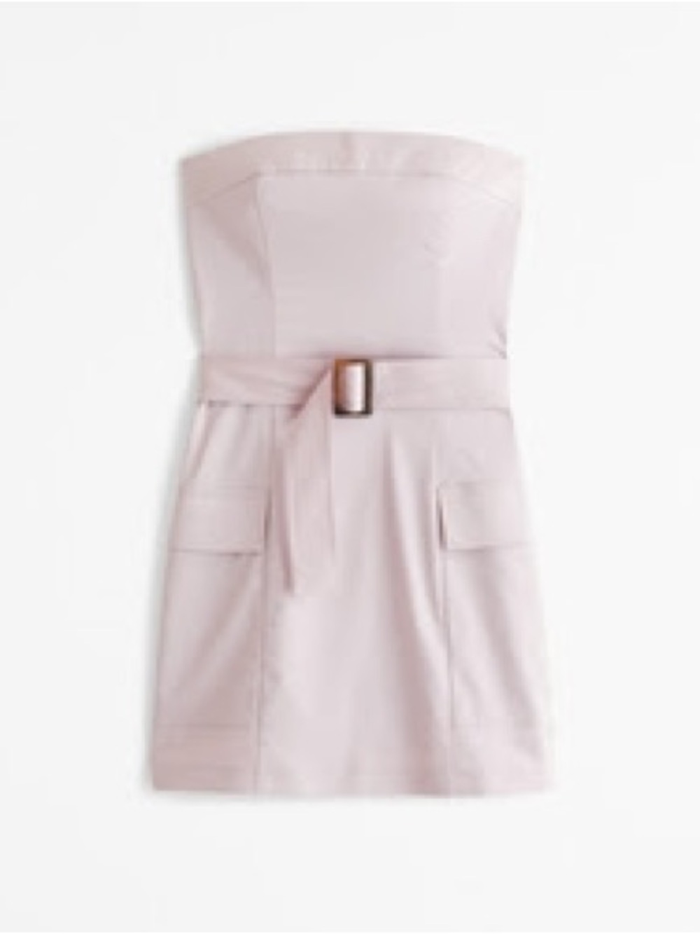 Abercrombie Strapless Utility Belted Mini Dress